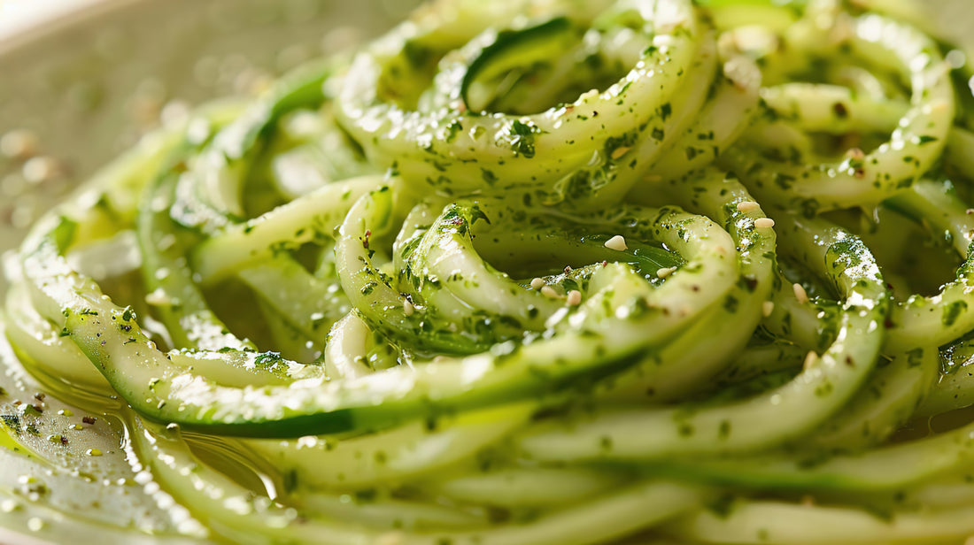 Zucchini Noodles with Pesto