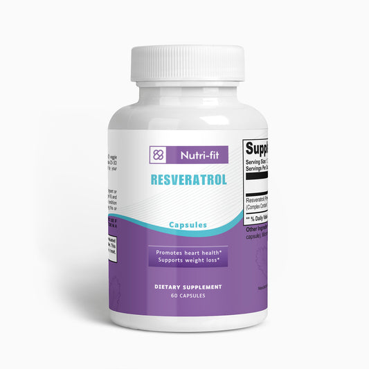 Resveratrol 50% 600mg - 60 Capsules