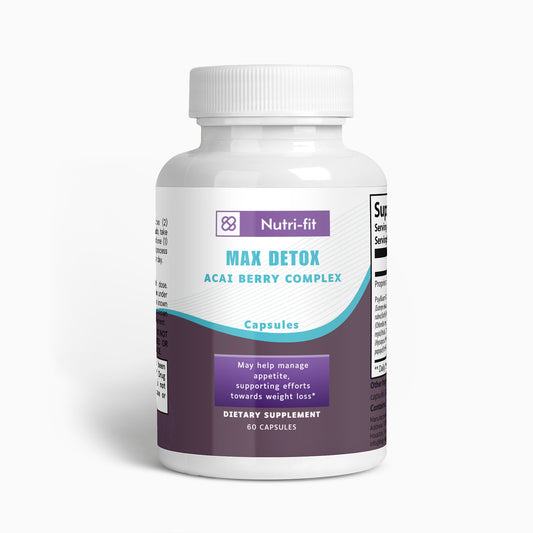 Max Detox (Acai detox) - 60 Capsules