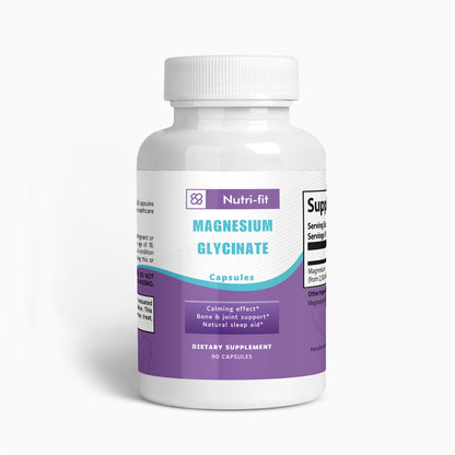 Magnesium Glycinate - 90 Capsules