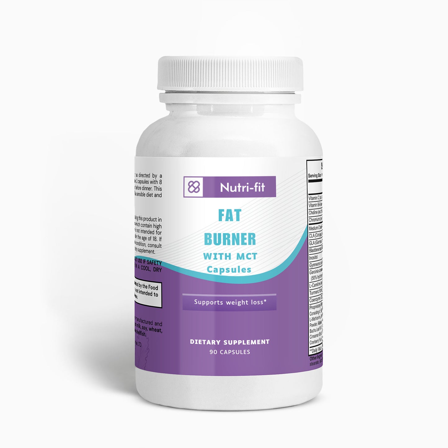 Fat Burner with MCT - 90 Capsules