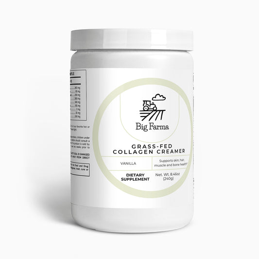 Grass-Fed Collagen Creamer (Vanilla)