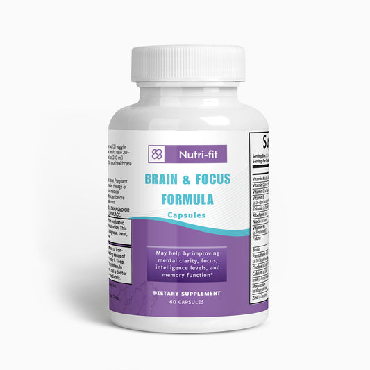 Brain & Focus Formula - 60 Capsules