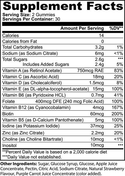 Multivitamin Gummies (Adult) - 60 Gummies